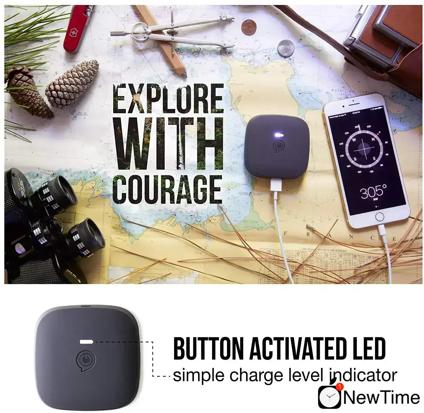 Внешний аккумулятор Zens Power Pack Wirelessly Rechargeable 7800 mAh Black (ZEPP03B/00)